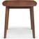 Julian Bowen Lennox Walnut Dining Table 80x80cm