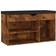 vidaXL 326767 Smoked Oak Portascarpe 80x47cm