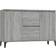 vidaXL Engineered Wood Grey Sonoma