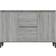 vidaXL Engineered Wood Grey Sonoma