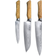 Satake Kaizen SDO-200 Santoku-Messer, Schälmesser, Gyutoh-Messer