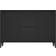 vidaXL Engineered Wood Black Sideboard 104x70cm