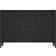 vidaXL Engineered Wood Black Skænk 104x70cm