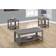 Monarch Specialties Transitional Living Room Grey Coffee Table 17x42" 3