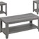 Monarch Specialties Transitional Living Room Grey Coffee Table 17x42" 3