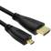 Nordic HDMI-401 1.4 HDMI A - Micro HDMI D M-M 1m