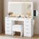 YitaHome Vanity White Dressing Table 15.7x46"