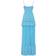 Milla Sky-blue spaghetti strap pleated maxi dress, Garden of Eden