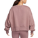 Nike Sportswear Phoenix Fleece Women's Over Oversized Crew-Neck Sweatshirt - Smokey Mauve/Black