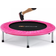 Costway 38'' Mini Folding Trampoline Portable Recreational Fitness