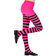 Widmann Striped Children's Tights Pink/Black