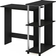 Furinno Corner Americano/Stainless Steel Skrivbord 60x96.9cm