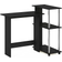 Furinno Corner Americano/Stainless Steel Skrivbord 60x96.9cm