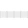 vidaXL 4-Panels White Room Divider
