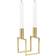 Audo Copenhagen Bougeoir Line - Laiton - Gold Porte-bougie 16cm