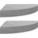 vidaXL 326643 Concrete Grey Væghylde 35cm 2stk