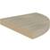 vidaXL 323926 Oak Vägghylla 35cm 2st