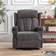 More4Homes Halton Charcoal Gray Armchair 105cm