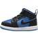 Nike Jordan 1 Mid TD - Black/Black/White/Royal Blue