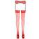 Cottelli Collection Orion Size 2 Red Stockings