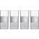 Luigi Bormioli Diamante Hi-Ball Tumbler 48cl 4pcs