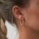ByBiehl Pebbles Colors Hoops - Gold/Multicolour