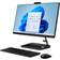 Lenovo IdeaCentre AIO 3-2022- All-in-One Desktop - 23.8" FHD Touch Display - HD 720p Camera - Windows 11 Home - 8GB Memory - 512GB Storage - AMD Ryzen 5 5625U - Black - Mouse & Keyboard Included