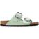 Birkenstock Arizona Big Buckle Natural Leather Patent - High-Shine Surf Green