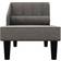 vidaXL Chaise Dark Gray Sofa 120cm 1-Sitzer