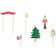 PartyDeco Nutcracker Cake Topper Set Cake Decoration