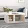 vidaXL 814420 White Coffee Table 50x80cm