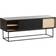 Woud Virka Black/Oak TV Bench 120x47cm