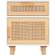 vidaXL 345606 White Sengebord 30x40cm