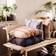 ferm LIVING Grand Komplet pyntepude Brun, Hvid (50x50cm)