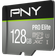 PNY Pro Elite microSDXC Class 10 UHS-I U3 V30 A1 100/90MB/s 128GB +Adapter