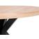 Julian Bowen Berwick Oak/Black Dining Table 120cm