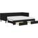 vidaXL Daybed Black Soffa 213cm 2-sits