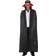 Atosa Mantel Svart Vampyr Polyester