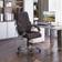 Homcom Executive Brown Office Chair 124cm