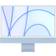 Apple iMac, 24-inch, M1 Chip, Built for Apple Intelligence, 8-Core CPU, 8-Core GPU, 8GB Unified Memory, 512GB SSD Storage
