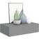 vidaXL 330246 Grey Wall Shelf 40cm 2pcs