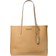 Michael Kors Eliza Extra Large Pebbled Leather Reversible Tote Bag - Pale Peanut