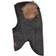 Mikk-Line Wool Balaclava Pom Poms - Anthracite Melange (50036)