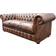 Chesterfield Antique Tan Sofa 200cm 3 Seater