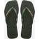 Havaianas Square Logo Metallic - Green/Olive