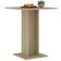 vidaXL 802105 Sonoma Oak Matbord 60x60cm