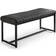Julian Bowen Soho Grey/Black Sittbänk 121x47cm