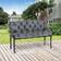OutSunny Garden Bench Chair Cushions Grey (98x150cm)