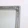 Melody Maison Ornate Bevelled Silver Floor Mirror 47x142cm