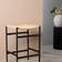 Venture Design Polly Black/Natural Bar Stool 66cm